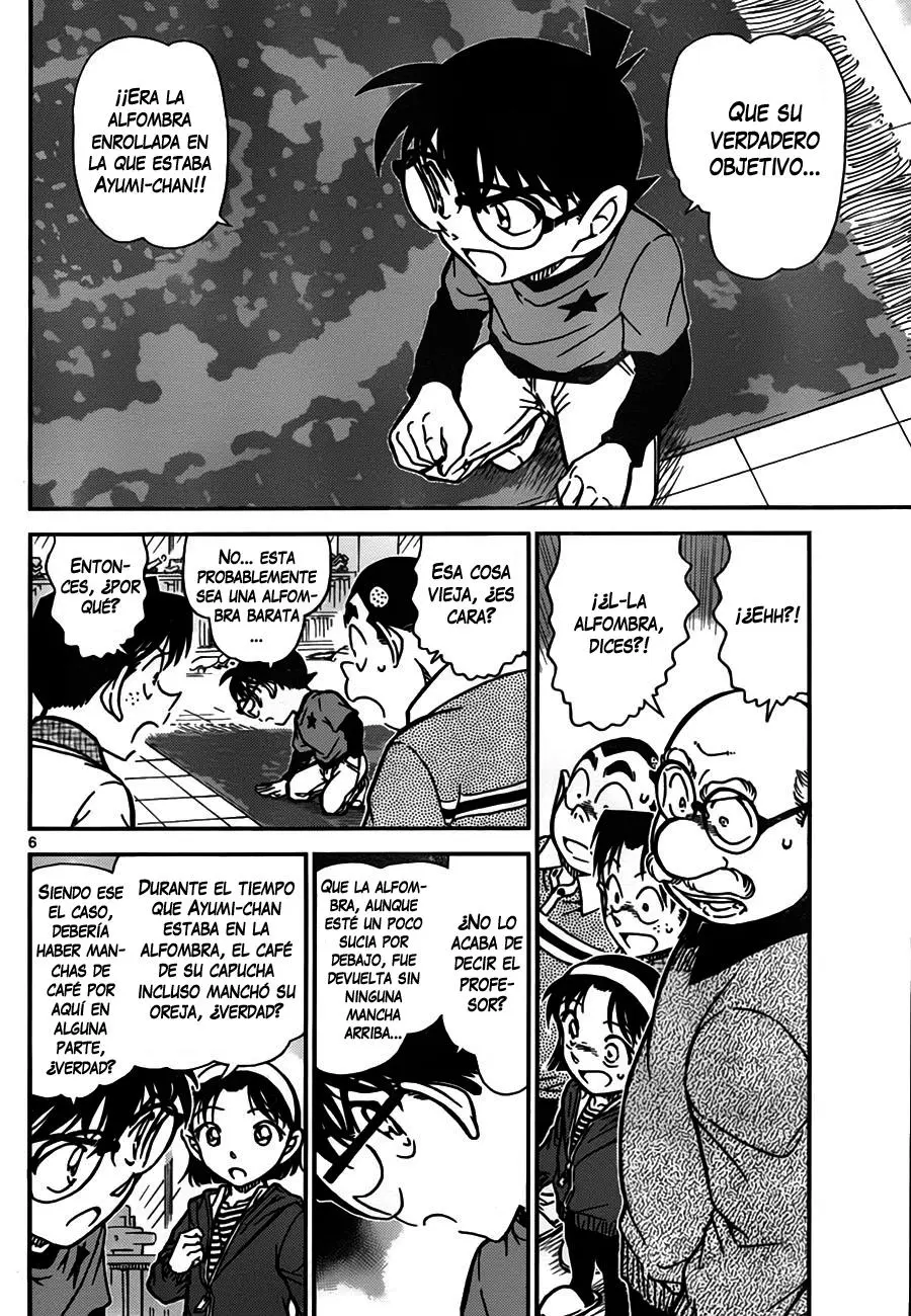 Detective Conan capítulo 777, página 6