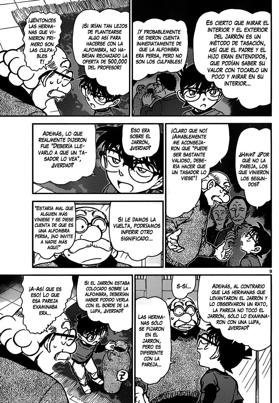 Detective Conan capítulo 777, página 9