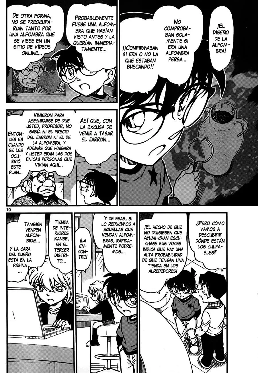 Detective Conan capítulo 777, página 10