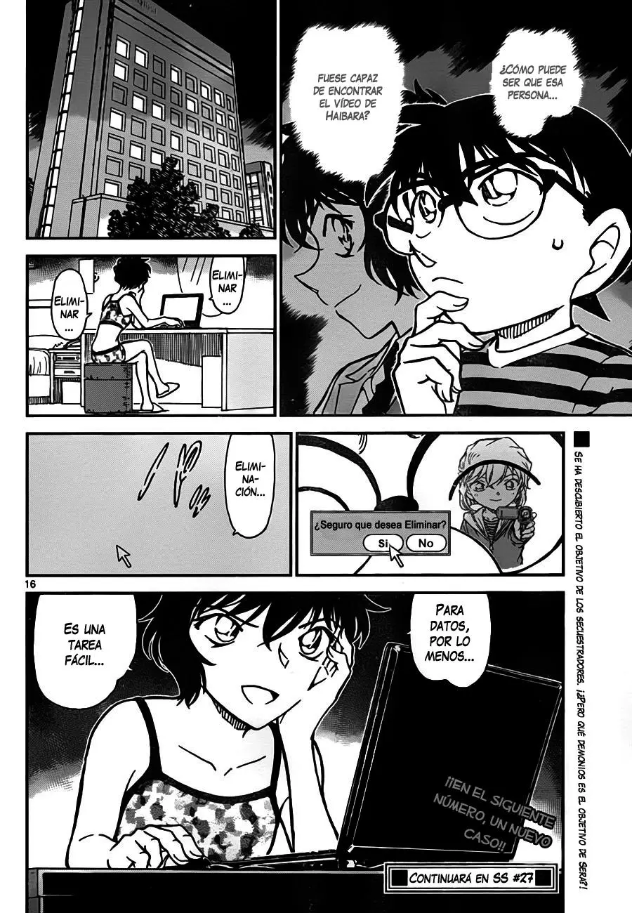 Detective Conan capítulo 777, página 16
