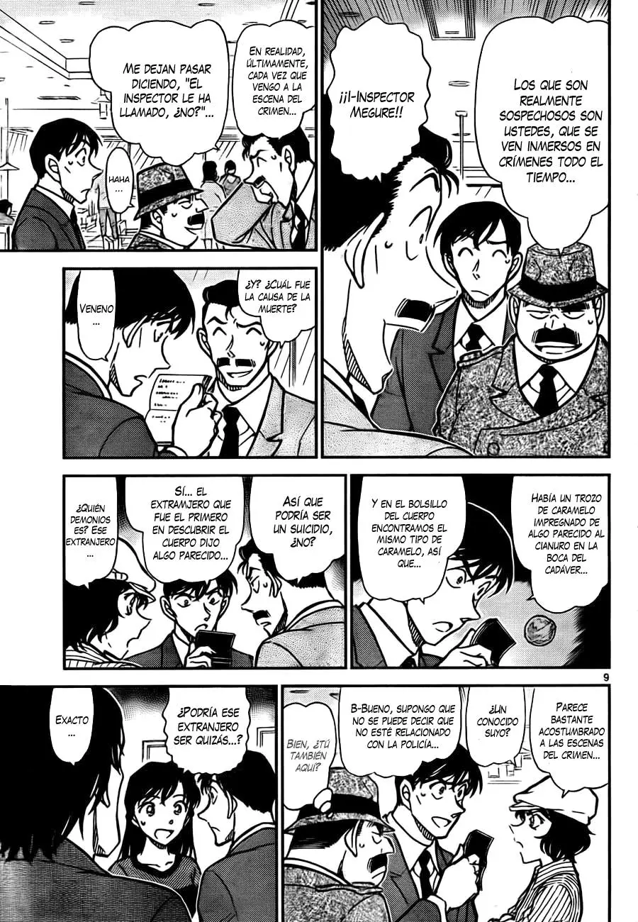 Detective Conan capítulo 778, página 9