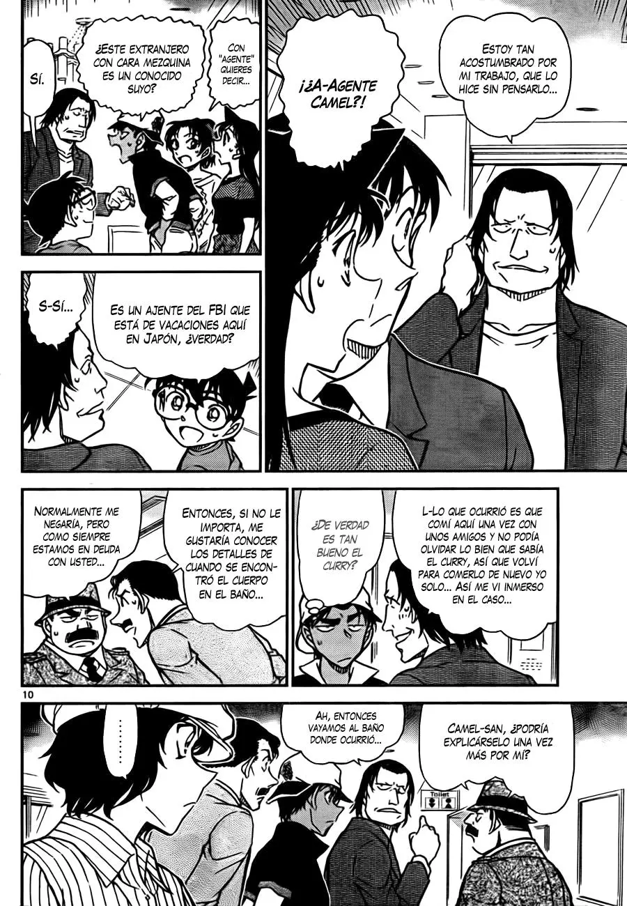 Detective Conan capítulo 778, página 10