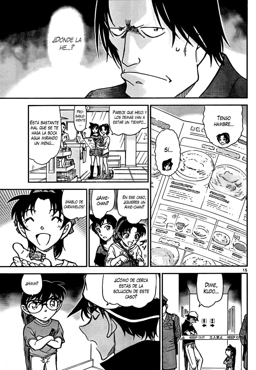 Detective Conan capítulo 778, página 15