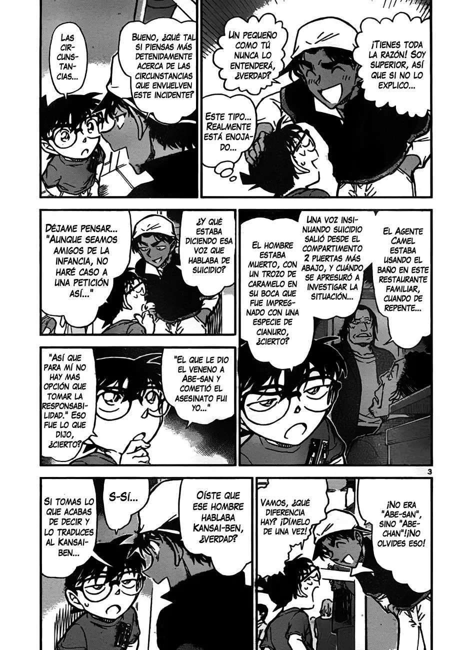 Detective Conan capítulo 779, página 3