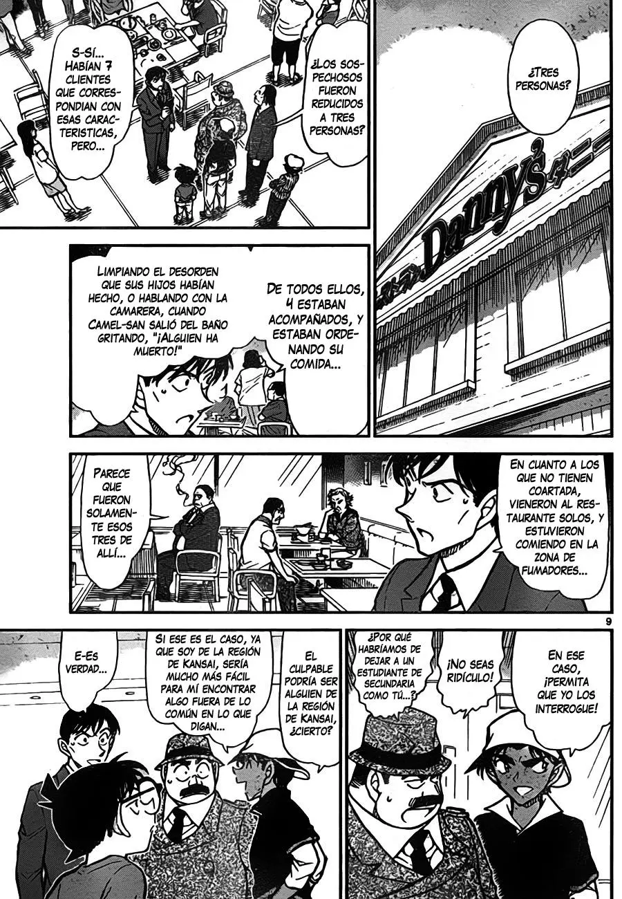 Detective Conan capítulo 779, página 9