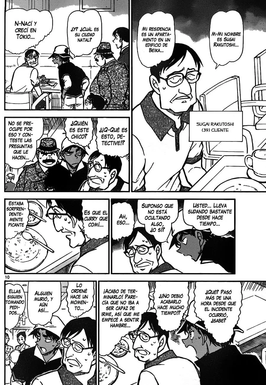 Detective Conan capítulo 779, página 10
