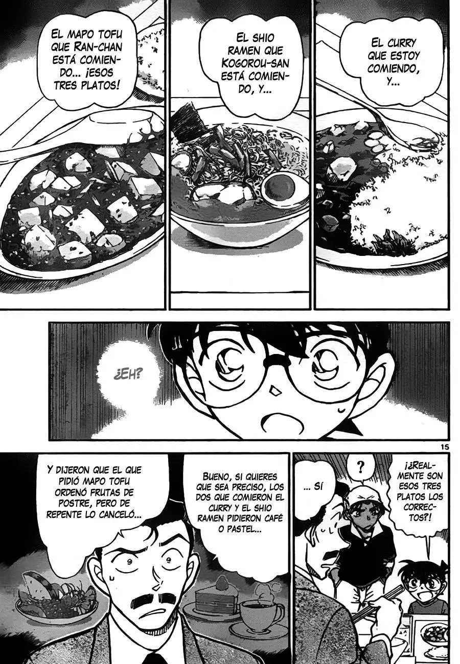 Detective Conan capítulo 779, página 15