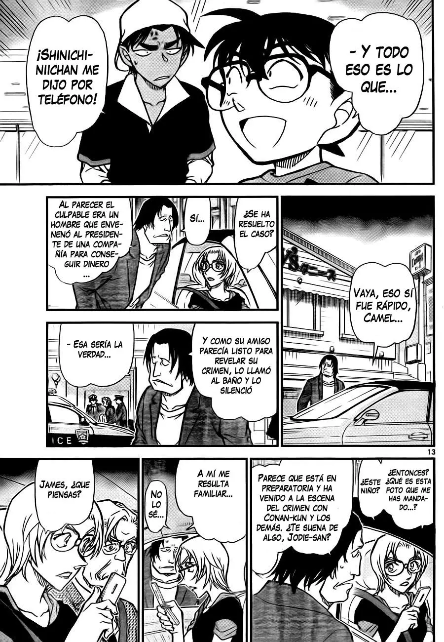 Detective Conan capítulo 780, página 13