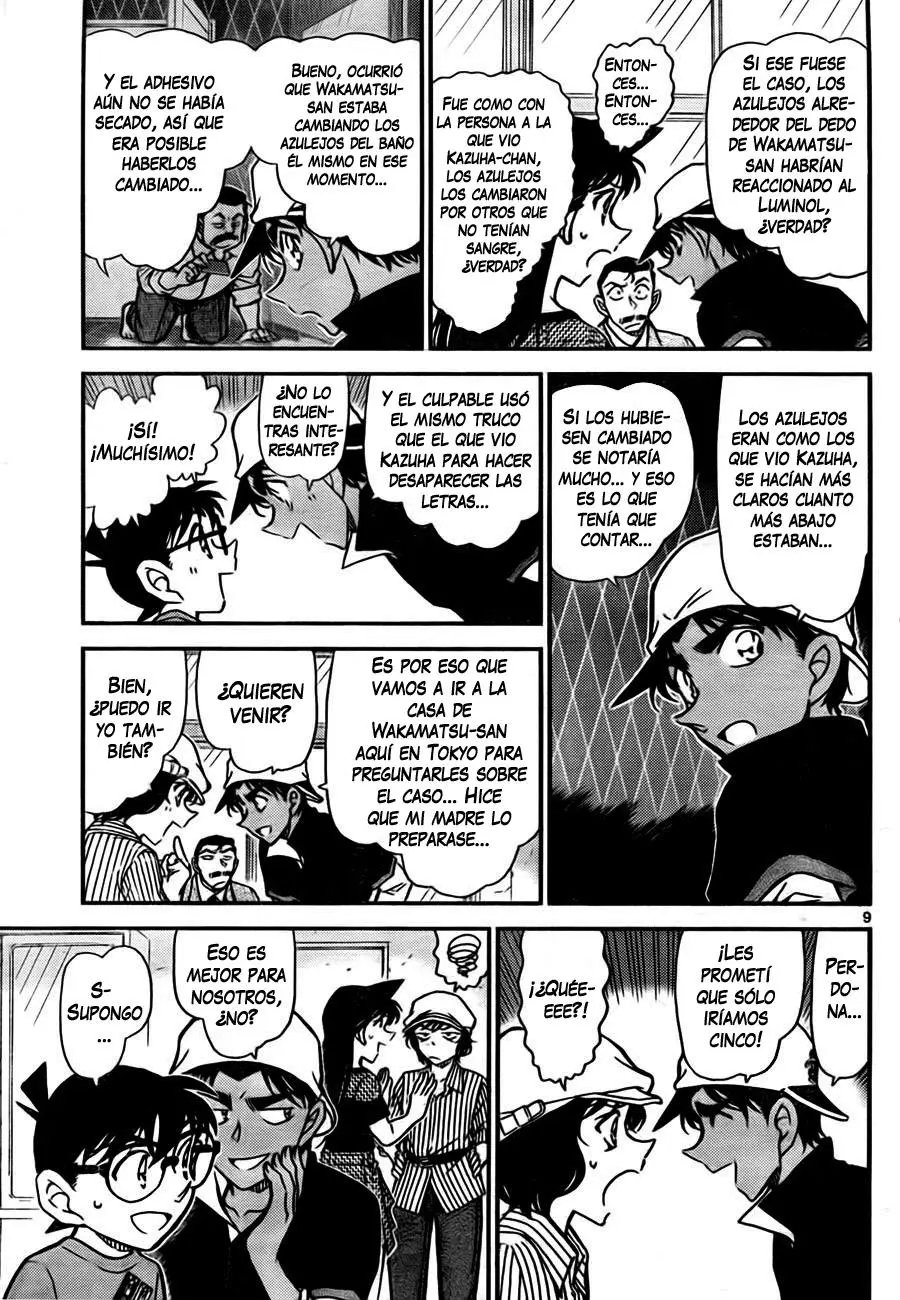 Detective Conan capítulo 781, página 9