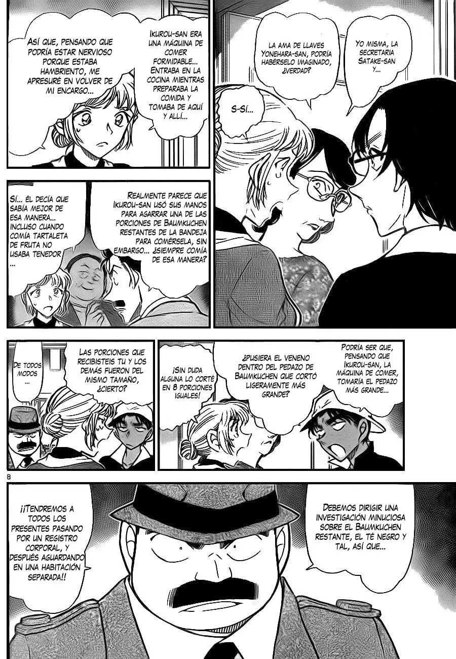 Detective Conan capítulo 782, página 8