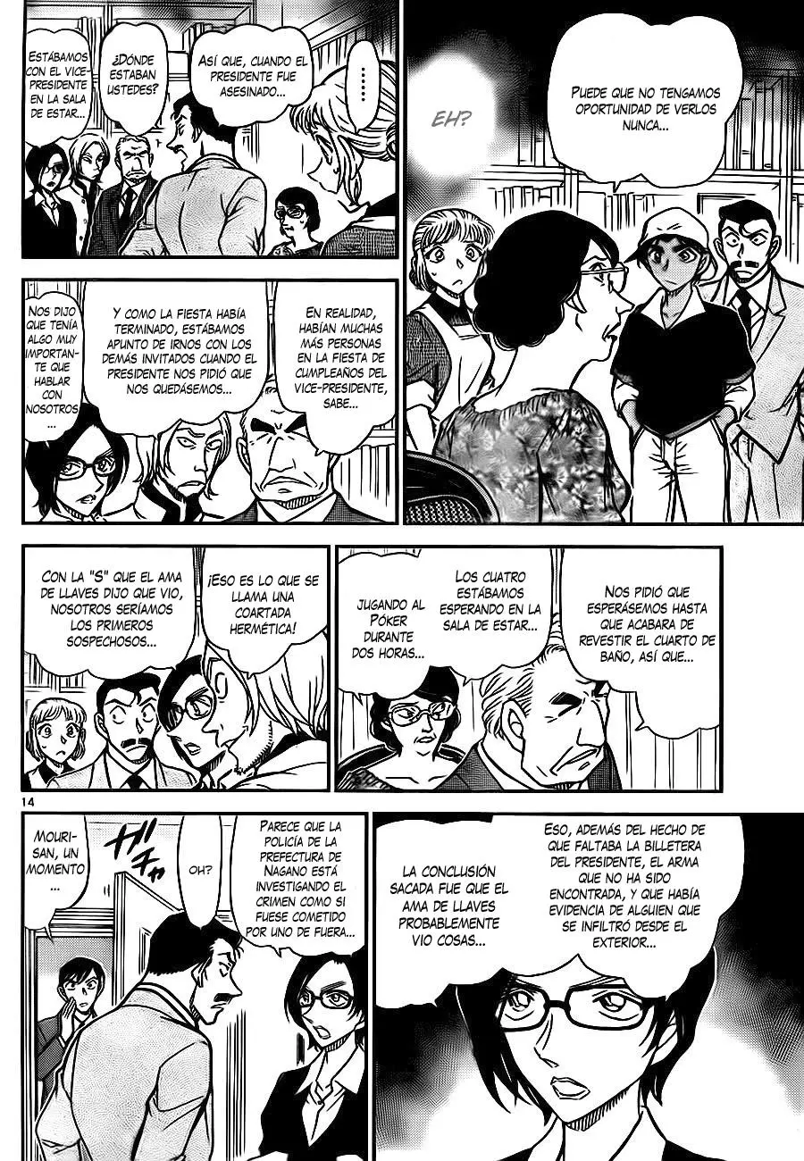 Detective Conan capítulo 782, página 14
