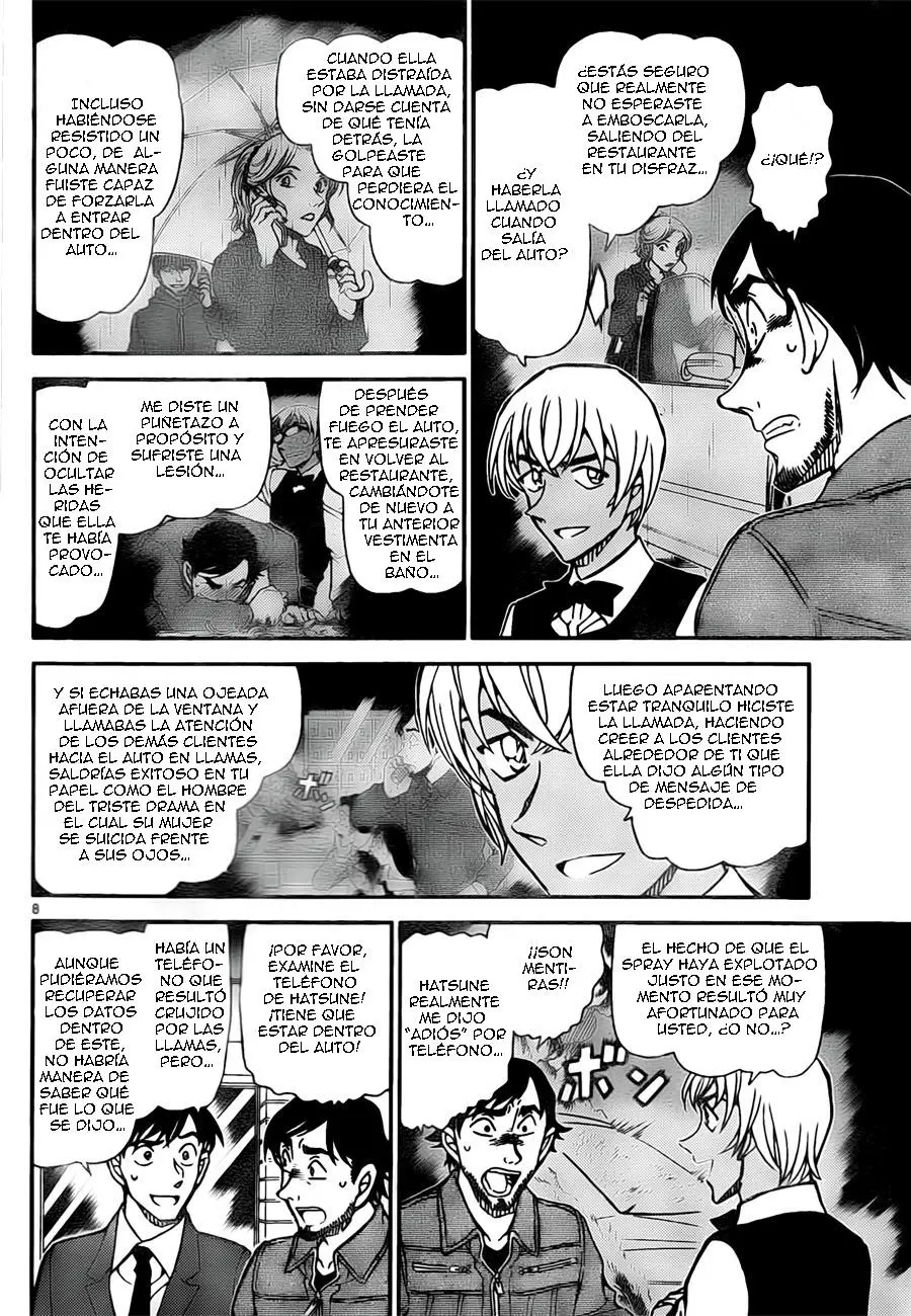 Detective Conan capítulo 795, página 8