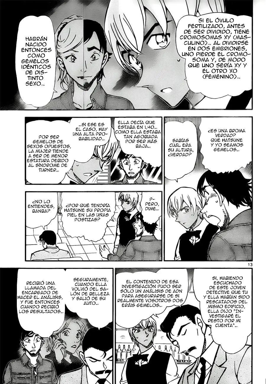 Detective Conan capítulo 795, página 13