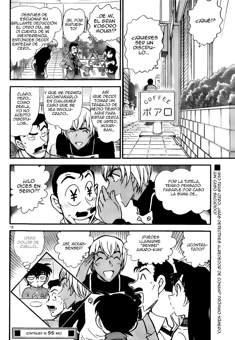 Detective Conan capítulo 795, página 16