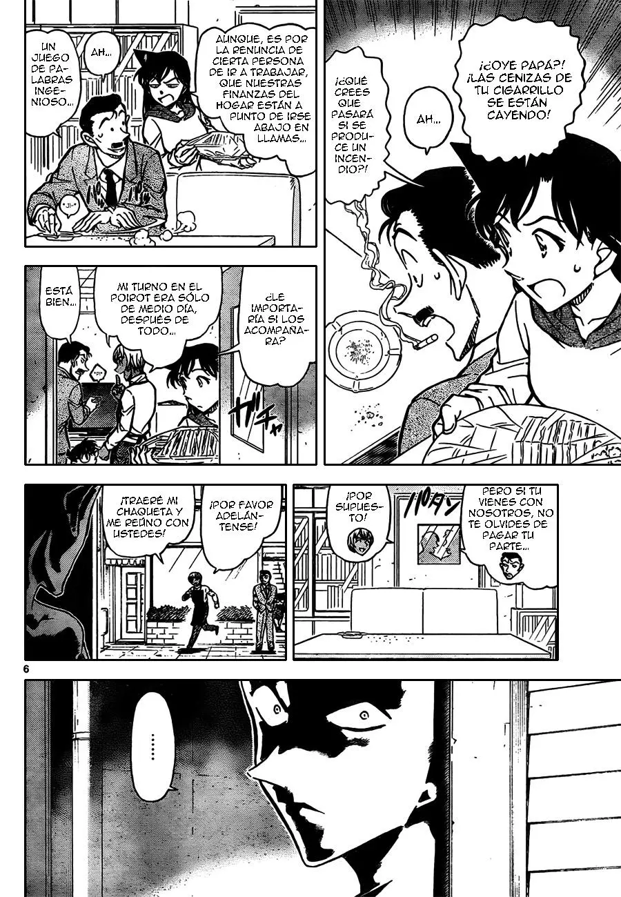 Detective Conan capítulo 796, página 6