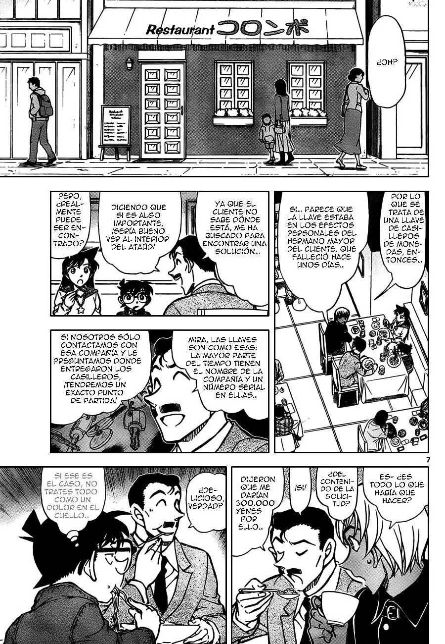 Detective Conan capítulo 796, página 7