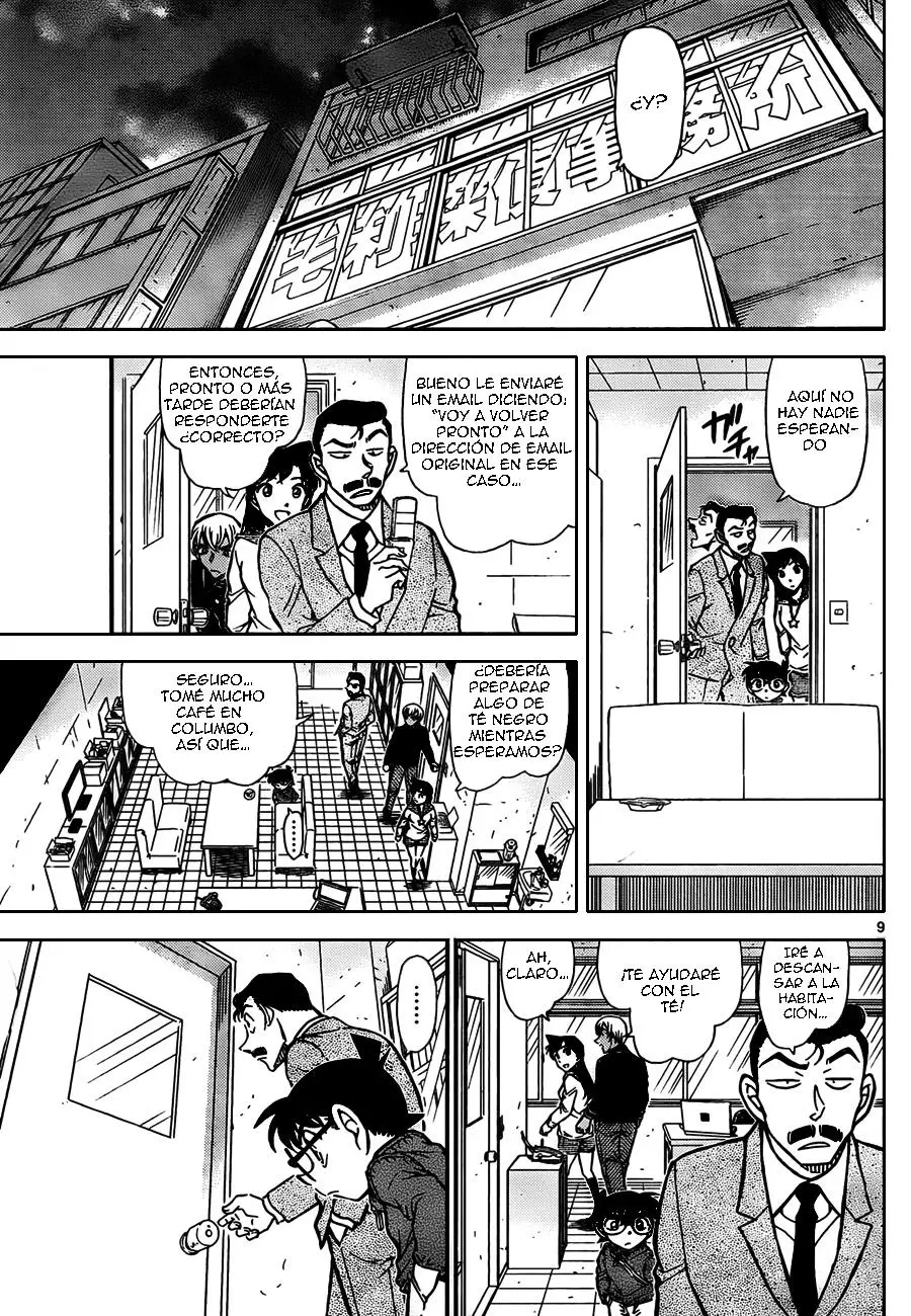 Detective Conan capítulo 796, página 9