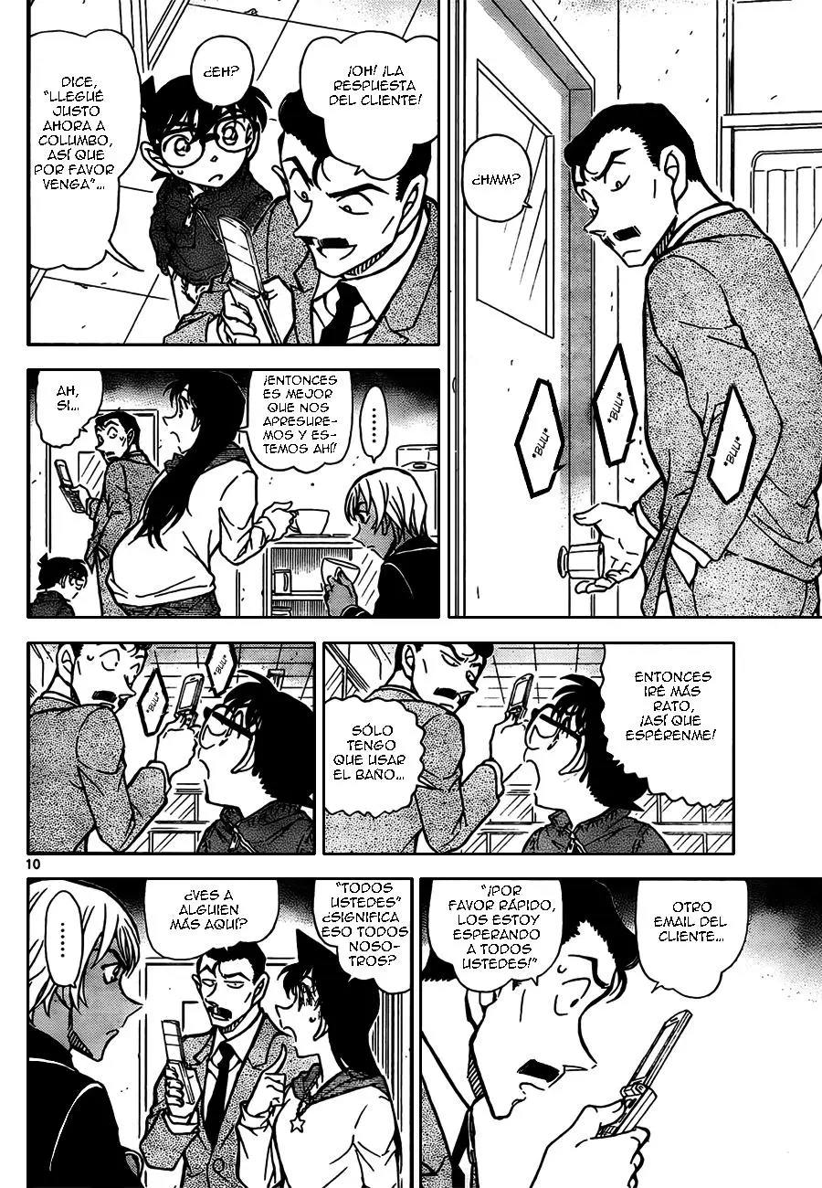 Detective Conan capítulo 796, página 10