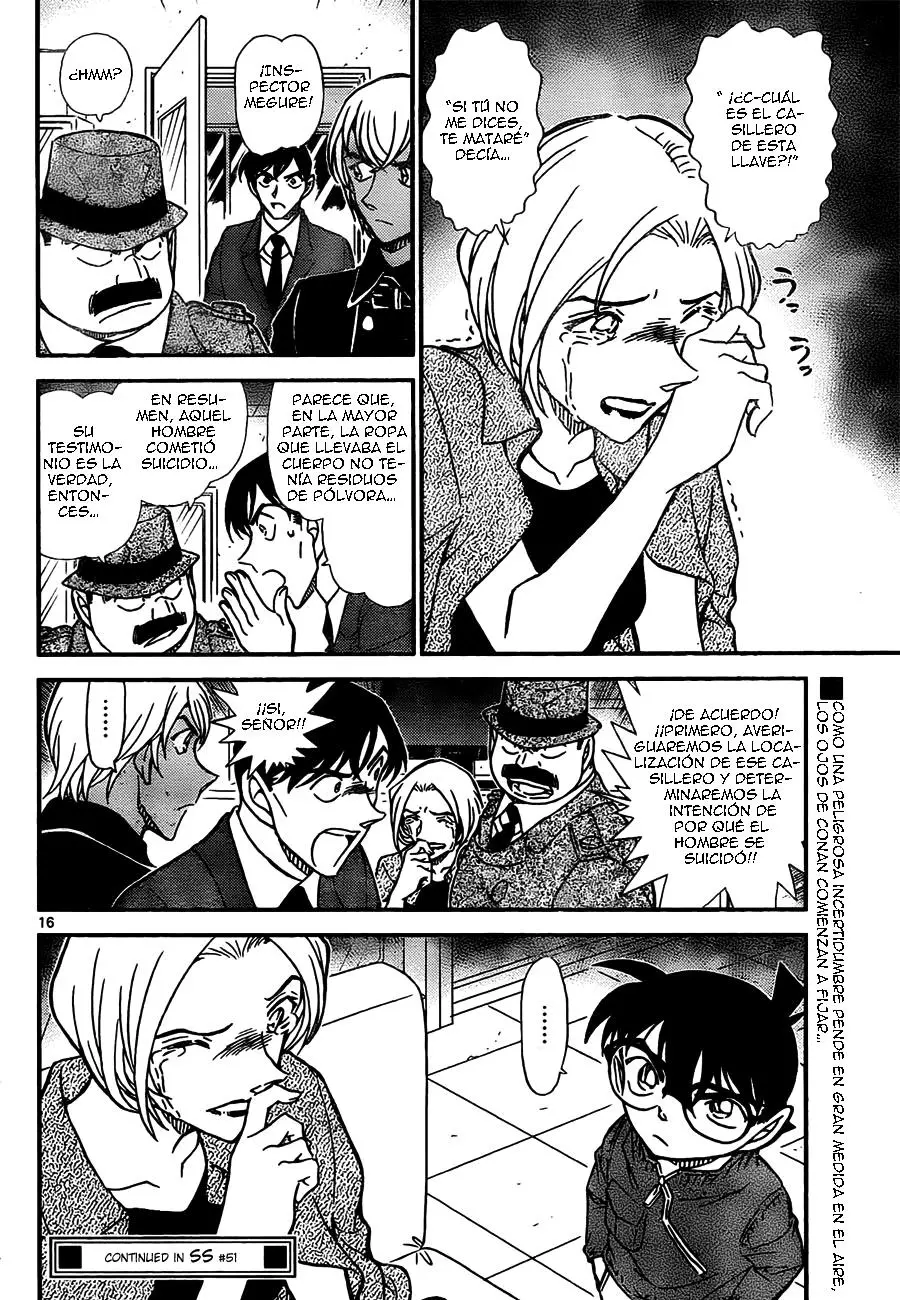 Detective Conan capítulo 796, página 16