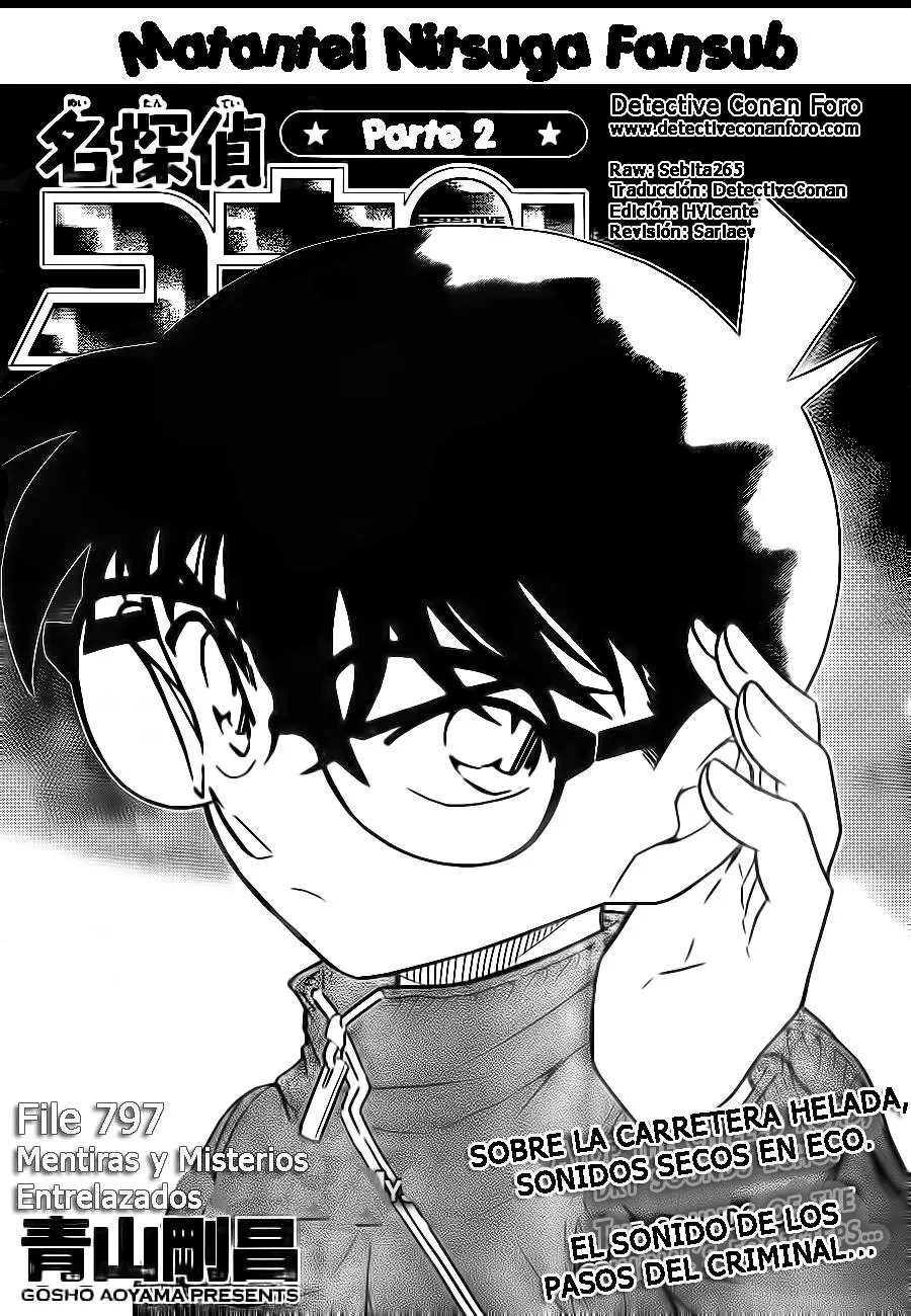 Detective Conan capítulo 797, página 1