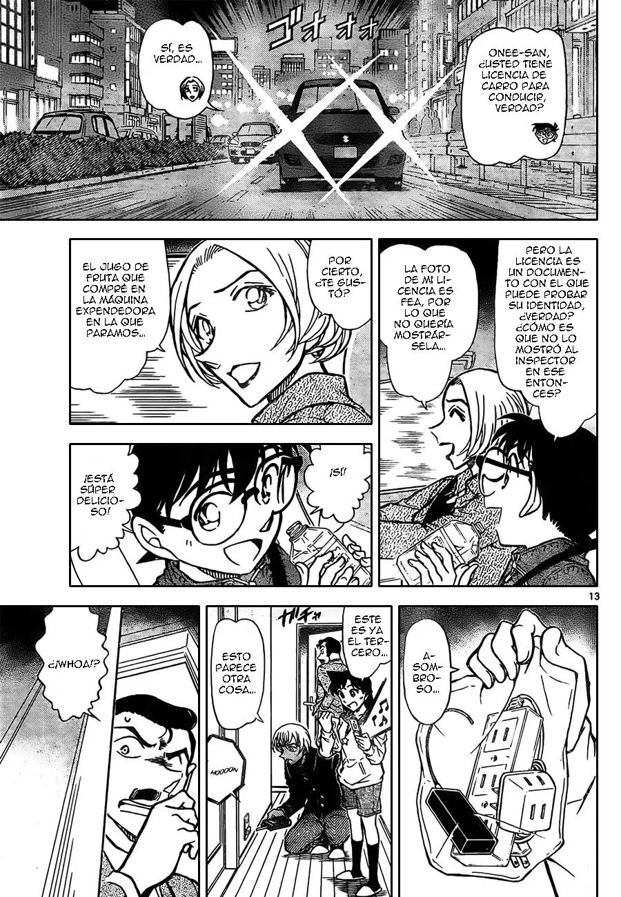 Detective Conan capítulo 797, página 13