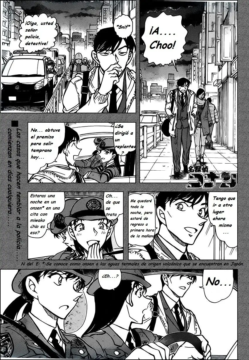 Detective Conan capítulo 804, página 1