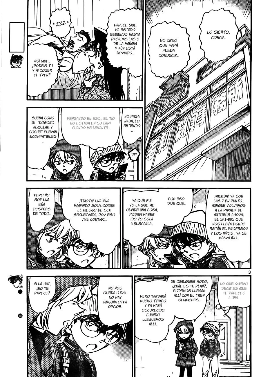 Detective Conan capítulo 809, página 3