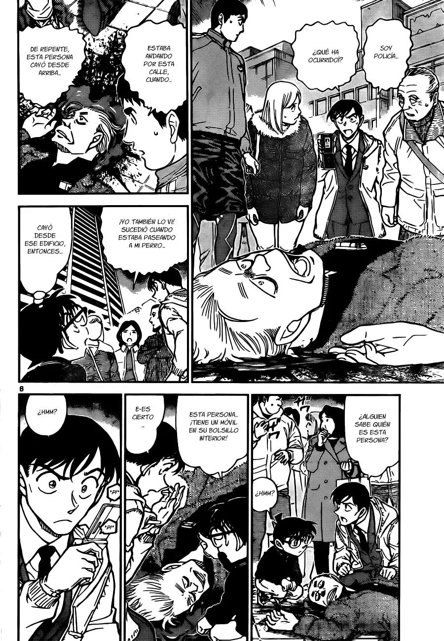 Detective Conan capítulo 809, página 8