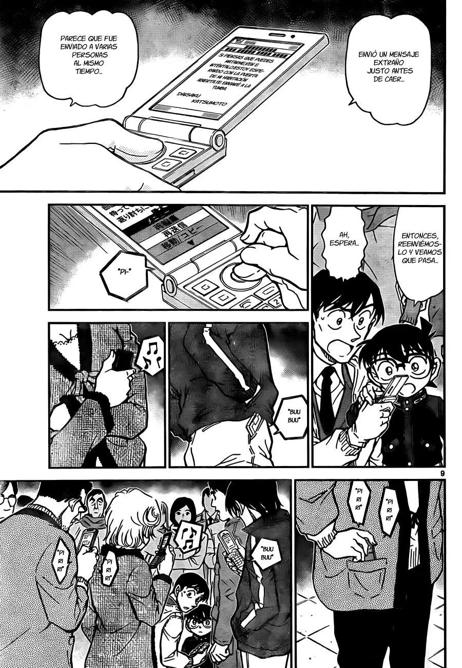 Detective Conan capítulo 809, página 9