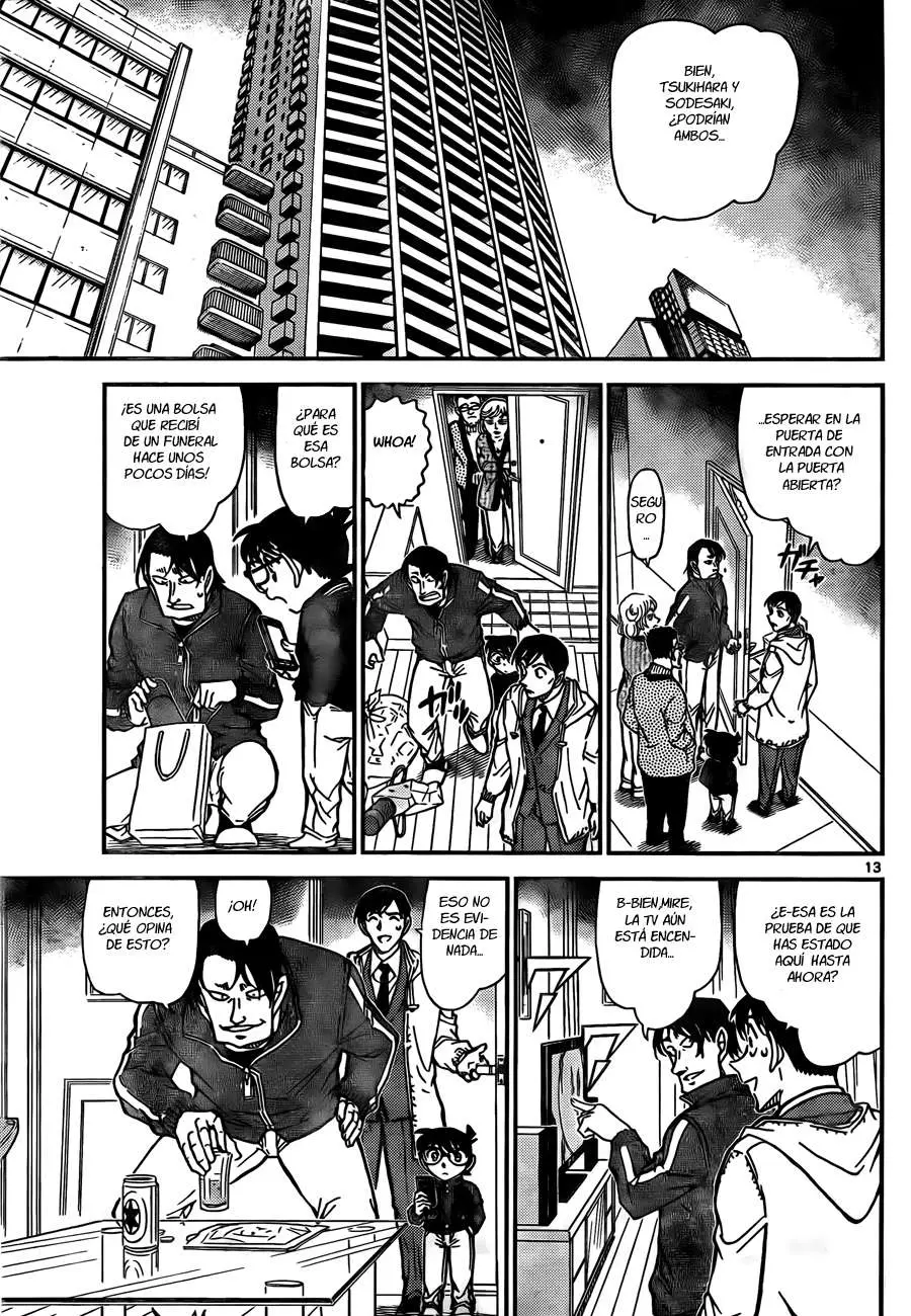 Detective Conan capítulo 809, página 13