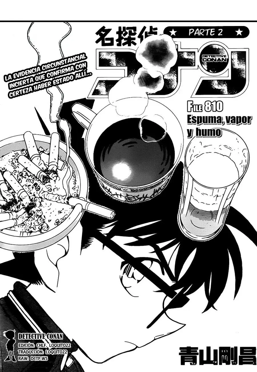 Detective Conan capítulo 810, página 1