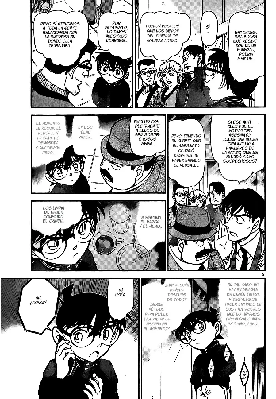 Detective Conan capítulo 810, página 9