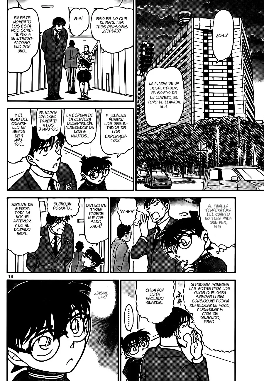 Detective Conan capítulo 810, página 14