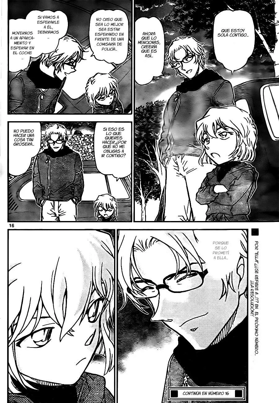 Detective Conan capítulo 810, página 16