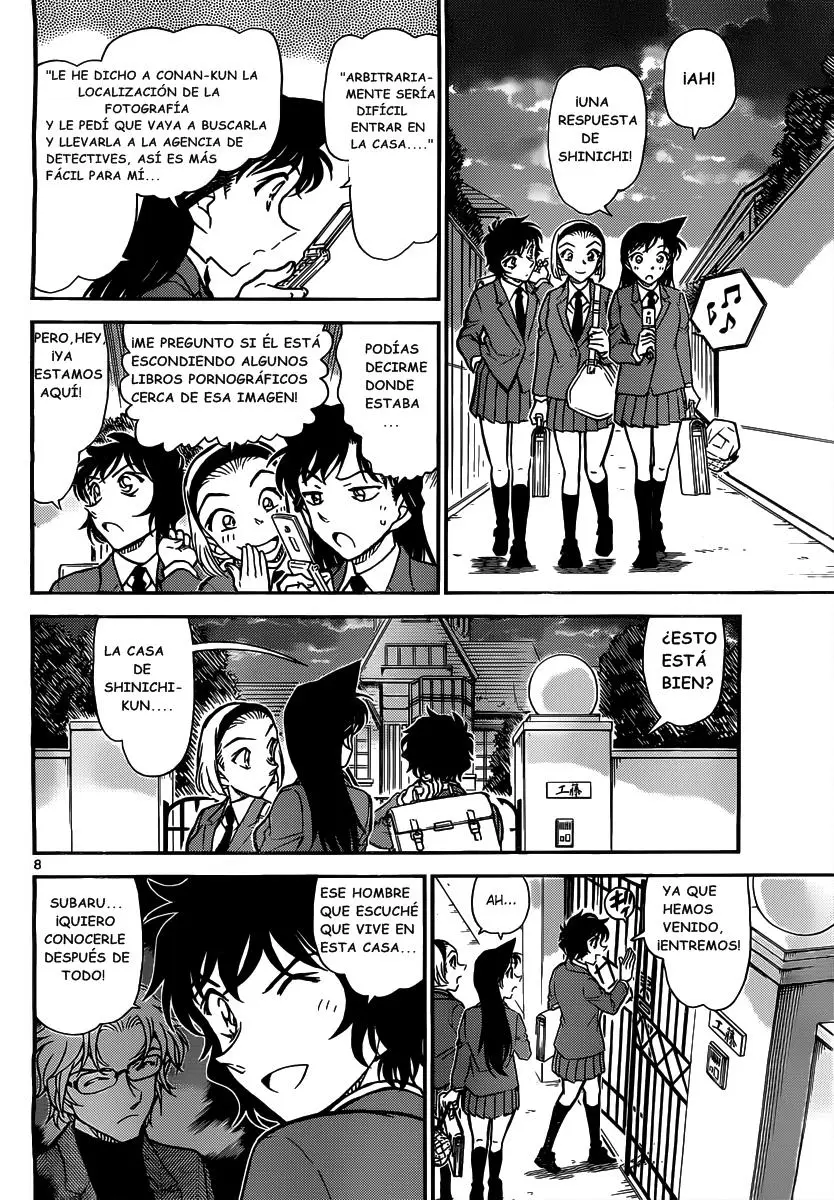 Detective Conan capítulo 812, página 8