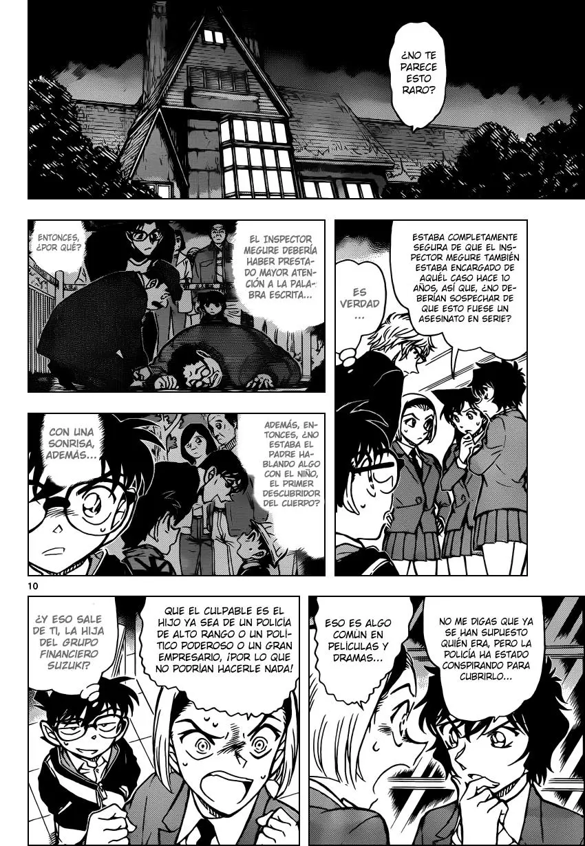 Detective Conan capítulo 813, página 10