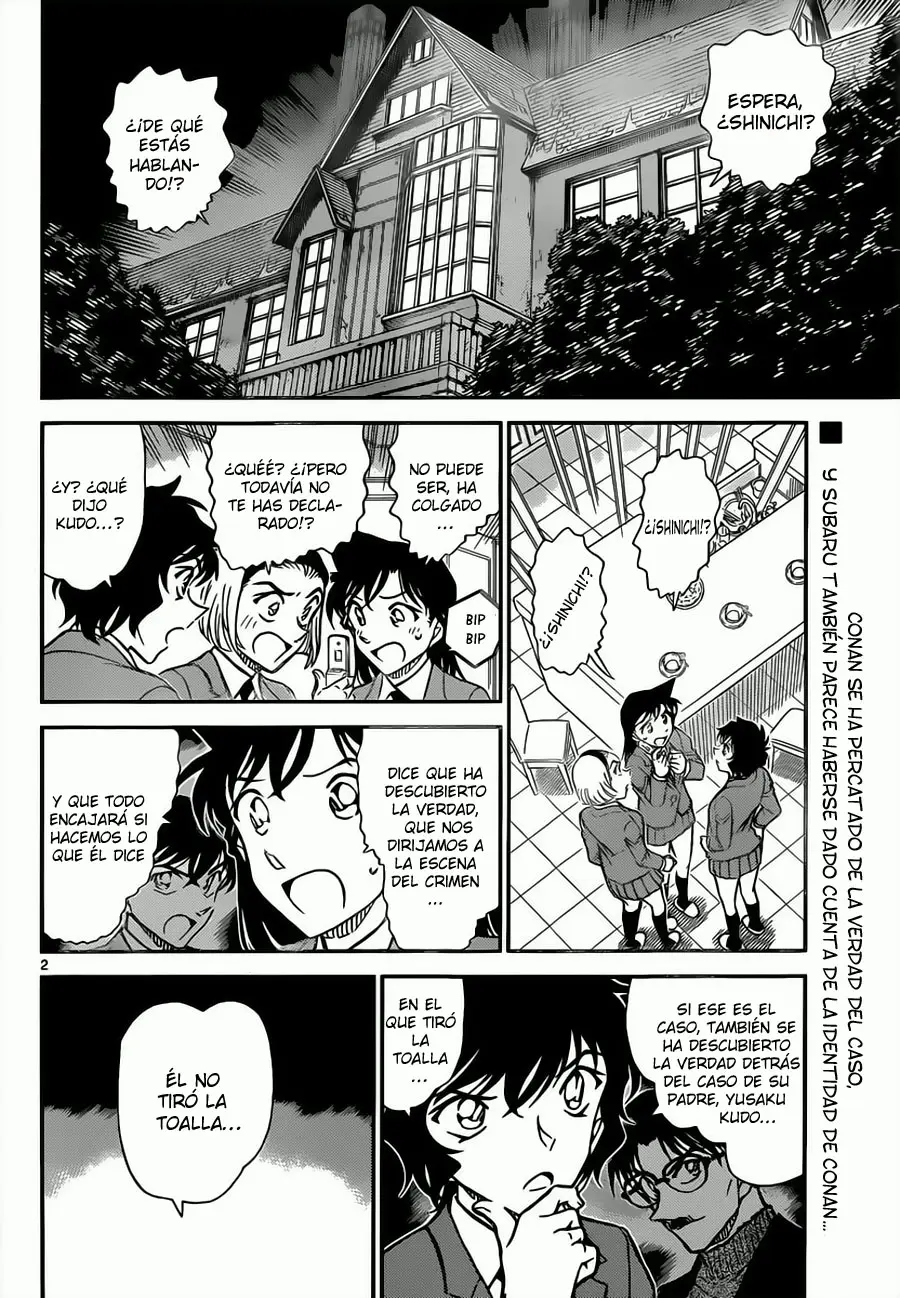 Detective Conan capítulo 814, página 2