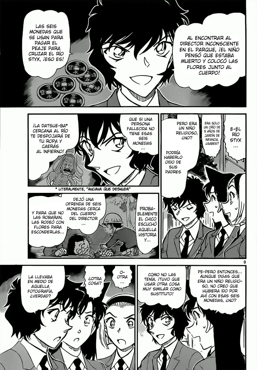 Detective Conan capítulo 814, página 9