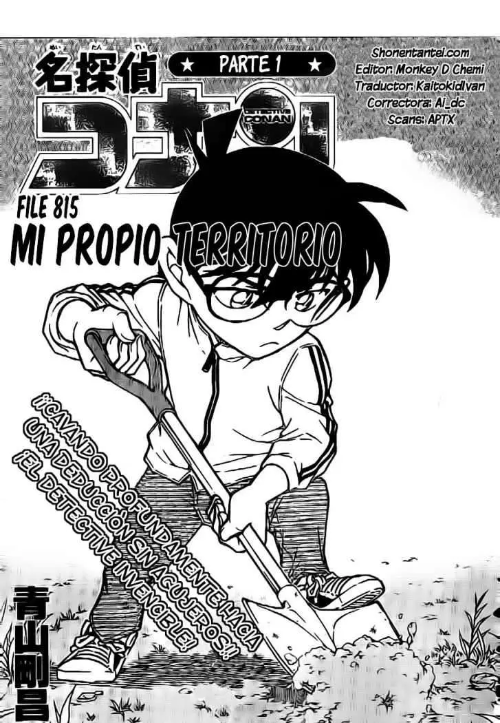 Detective Conan capítulo 815, página 1