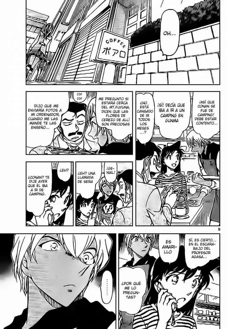Detective Conan capítulo 815, página 5