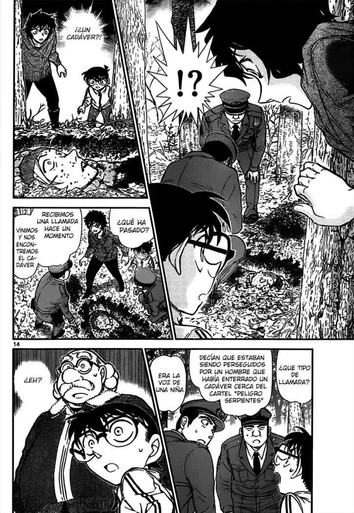 Detective Conan capítulo 815, página 14