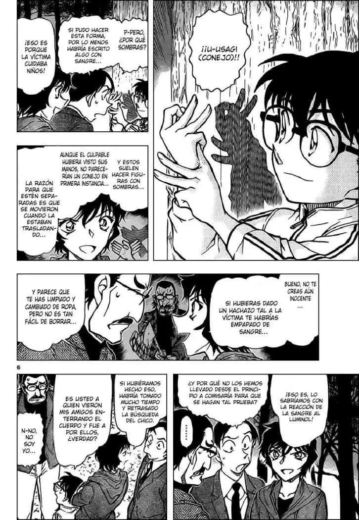 Detective Conan capítulo 817, página 6
