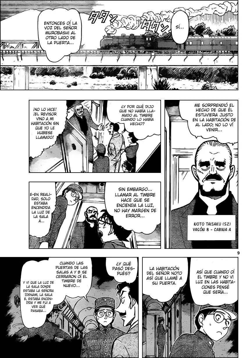 Detective Conan capítulo 820, página 9