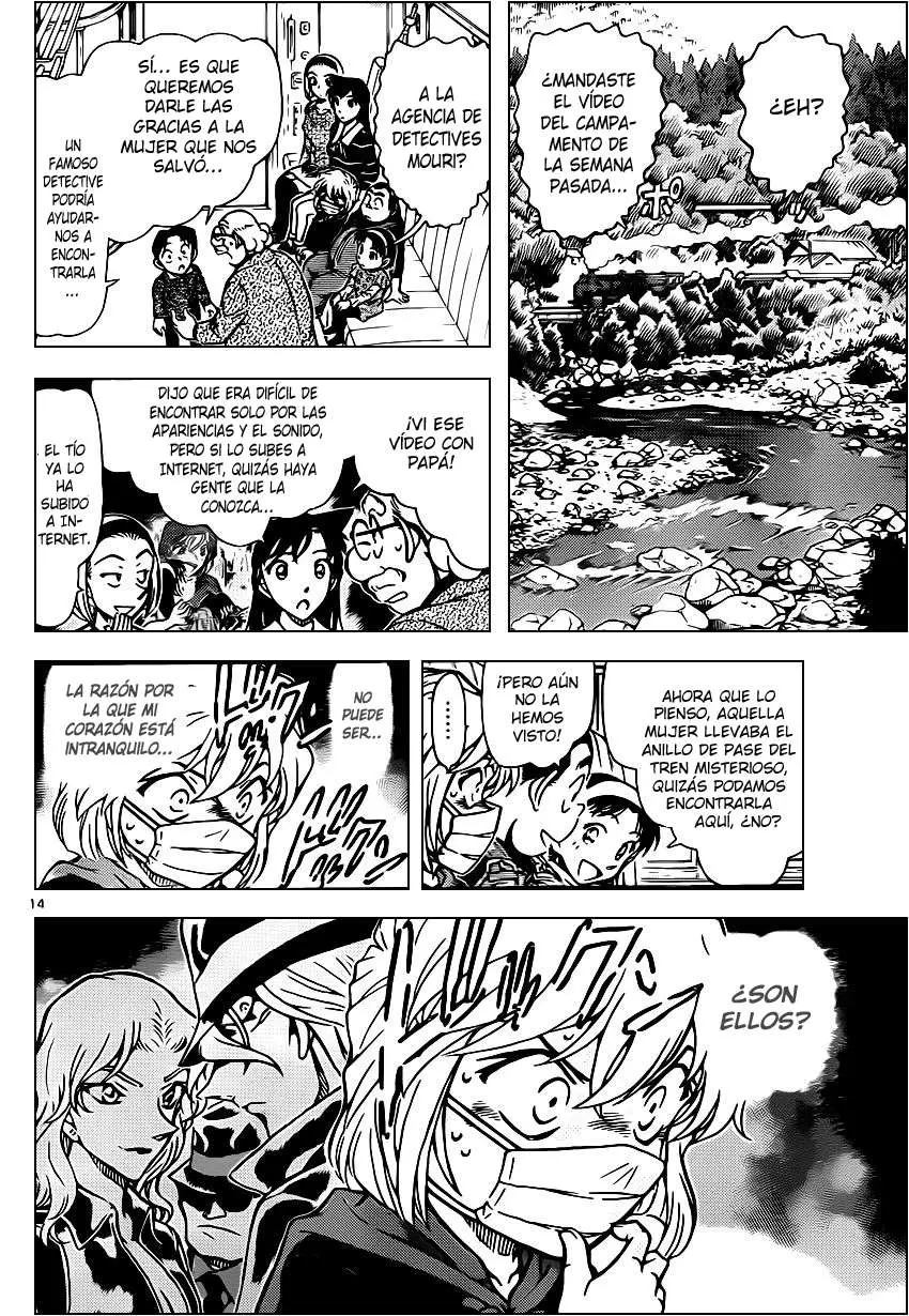 Detective Conan capítulo 820, página 14