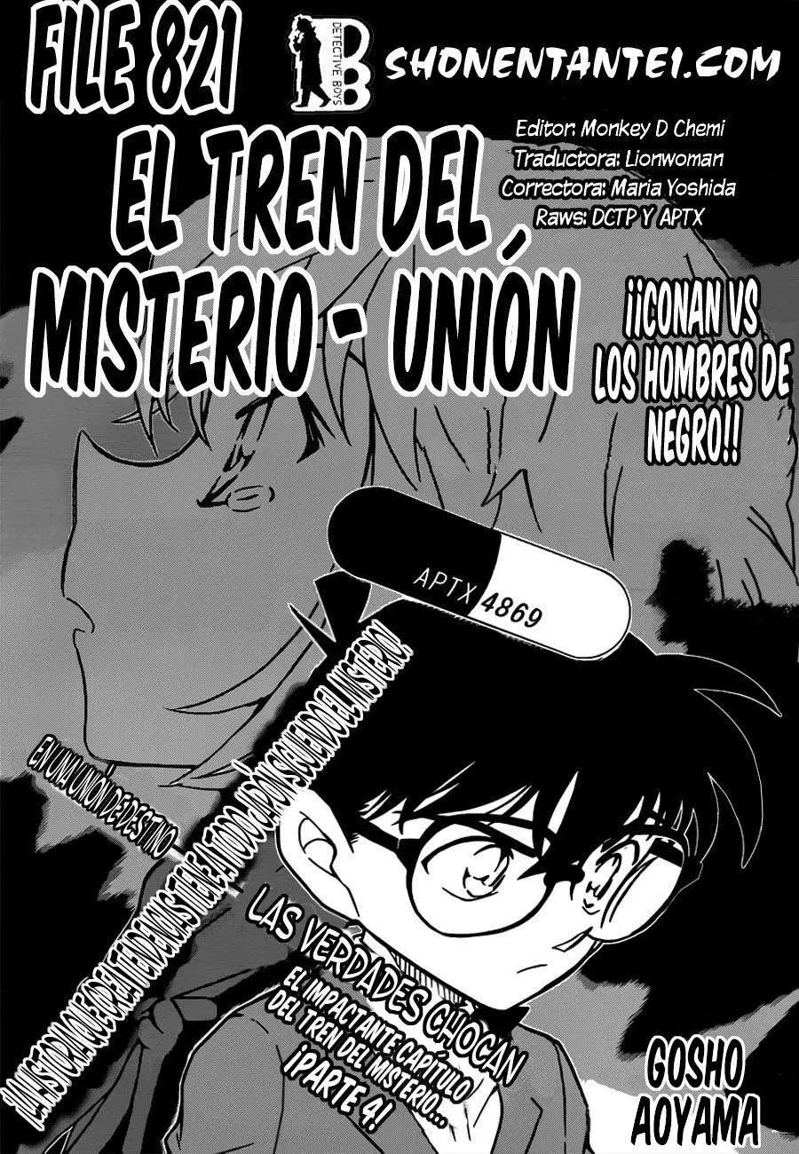 Detective Conan capítulo 821, página 1