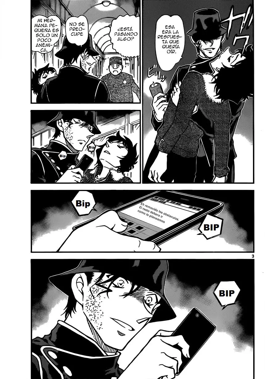 Detective Conan capítulo 822, página 3