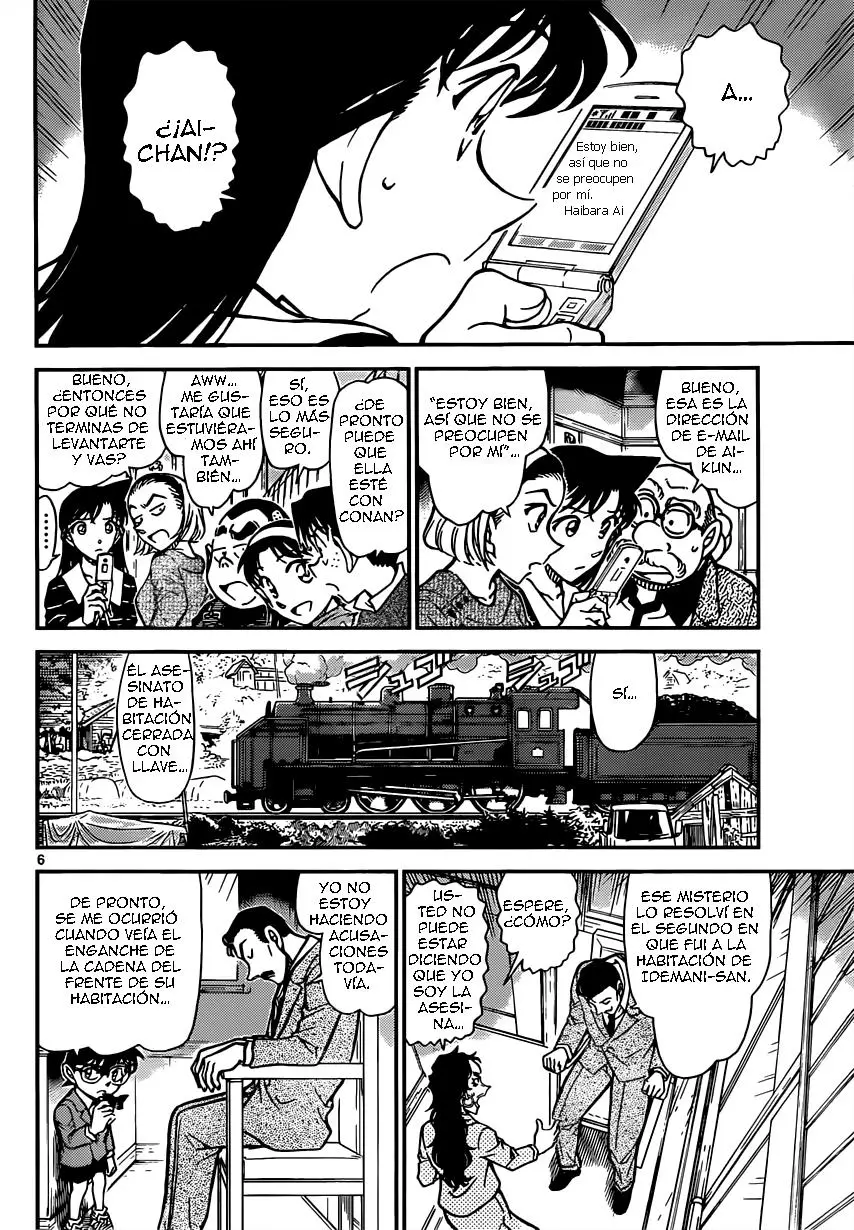 Detective Conan capítulo 822, página 6