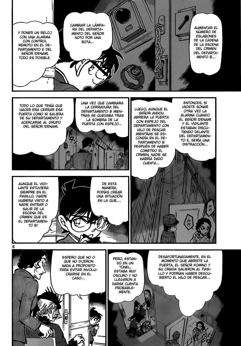 Detective Conan capítulo 823, página 6
