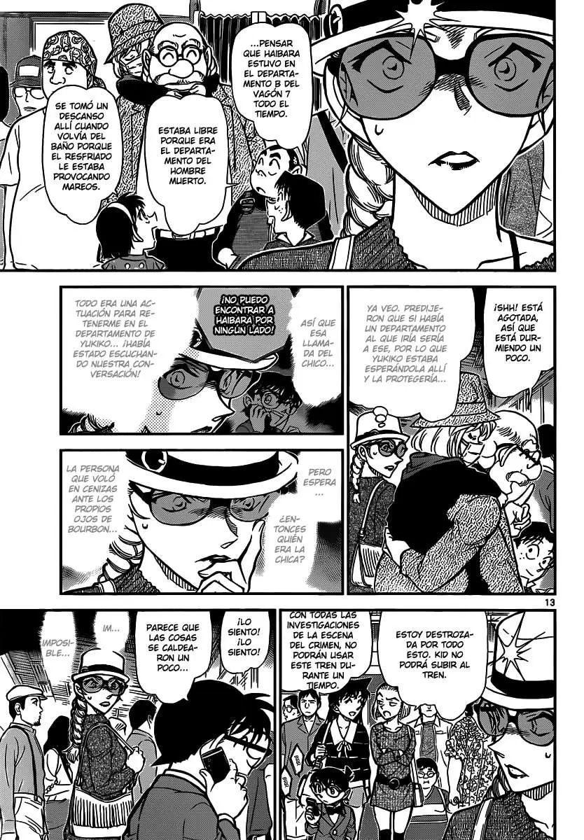 Detective Conan capítulo 824, página 13