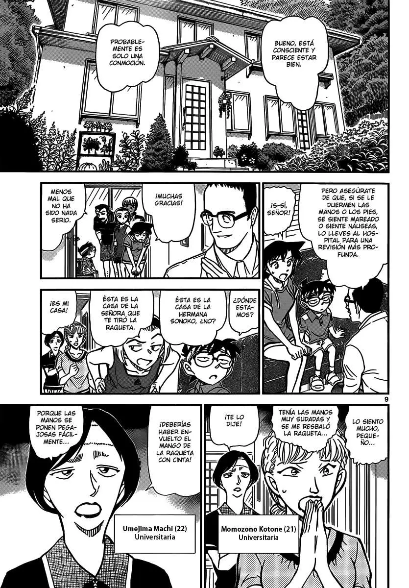 Detective Conan capítulo 825, página 9